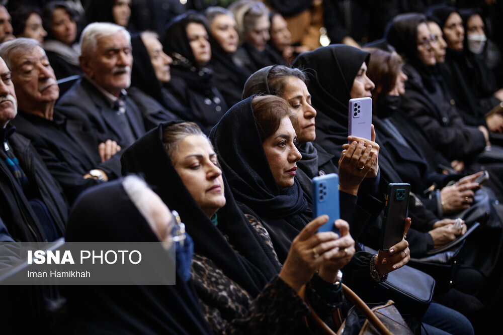 مراسم تشییع پیکر عبدالمجید ارفعی