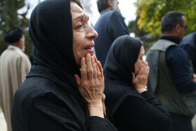 خاکسپاری پیکر پروفسور عبدالمجید رافعی - شیراز