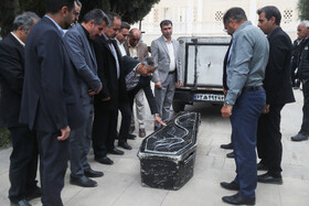 خاکسپاری پیکر پروفسور عبدالمجید رافعی - شیراز