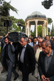 خاکسپاری پیکر پروفسور عبدالمجید رافعی - شیراز