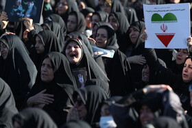 اجتماع مردم همدان درسوگ شهادت رهبرانقلاب