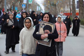 تجمع سوگواران رهبر شهید انقلاب در بجنورد