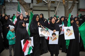 تجمع سوگواران رهبر شهید انقلاب در بجنورد