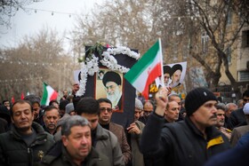 تجمع سوگواران رهبر شهید انقلاب در بجنورد