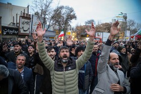 تجمع سوگواران رهبر شهید انقلاب در بجنورد