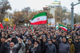 تجمع سوگواران رهبر شهید انقلاب در بجنورد
