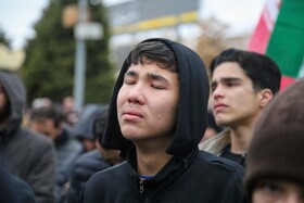 تجمع سوگواران رهبر شهید انقلاب در بجنورد