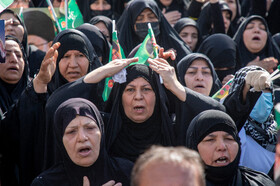 تجمع سوگواران رهبر شهید انقلاب در اهواز