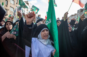 تجمع سوگواران رهبر شهید انقلاب در اهواز