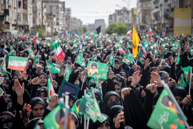 تجمع سوگواران رهبر شهید انقلاب در اهواز