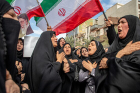 تجمع سوگواران رهبر شهید انقلاب در اهواز