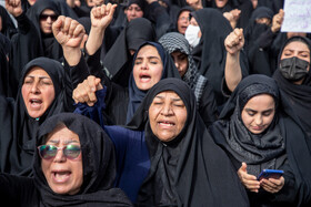 تجمع سوگواران رهبر شهید انقلاب در اهواز