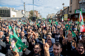 تجمع سوگواران رهبر شهید انقلاب در اهواز