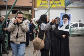 تجمع سوگواران رهبر شهید انقلاب در ساری