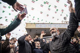تجمع سوگواران رهبر شهید انقلاب در ساری