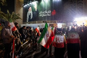 مراسم عزاداری در سوگ رهبر شهید انقلاب - تهران