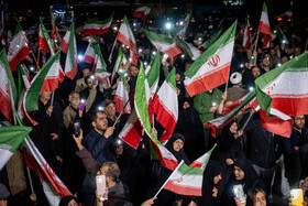 مراسم عزاداری در سوگ رهبر شهید انقلاب - تهران