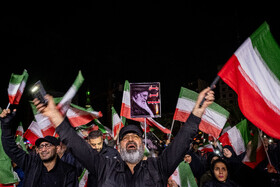 مراسم عزاداری در سوگ رهبر شهید انقلاب - تهران