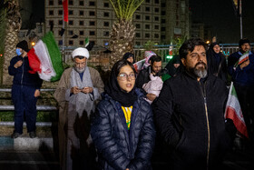 مراسم عزاداری در سوگ رهبر شهید انقلاب - تهران