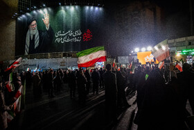 مراسم عزاداری در سوگ رهبر شهید انقلاب - تهران