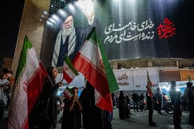 مراسم عزاداری در سوگ رهبر شهید انقلاب - تهران