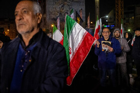 مراسم عزاداری در سوگ رهبر شهید انقلاب - تهران