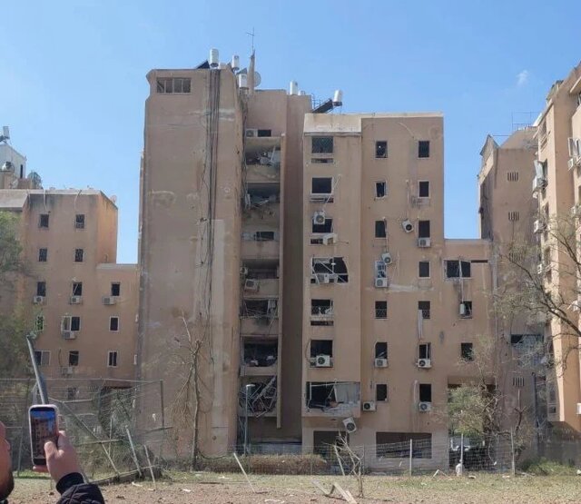 زخمی شدن ۱۷ صهیونیست در بئر السبع در پی موج جدید حملات ایران