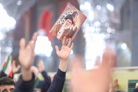 اجتماع عزاداران رهبر شهید - حرم مطهر رضوی