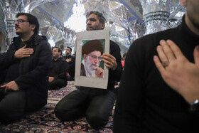 اجتماع عزاداران رهبر شهید - حرم مطهر رضوی