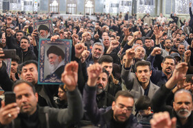 اجتماع عزاداران رهبر شهید - حرم مطهر رضوی