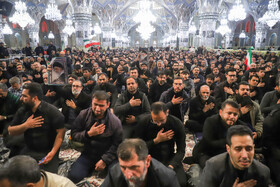 اجتماع عزاداران رهبر شهید - حرم مطهر رضوی