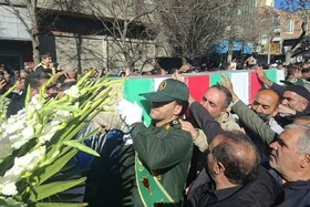 تشییع پیکر پاک ۴ شهید سرافراز مدافع وطن در خرم‌آباد