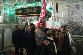تشییع پیکر دانش‌آموز شهید «علی حق‌شناس» - شیراز