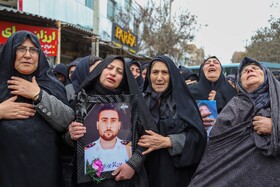 تشییع پیکر شهید ناو سروان «جواد ابراهیمی» - شیروان