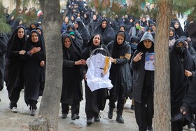 تشییع پیکر شهید ناو سروان «جواد ابراهیمی» - شیروان