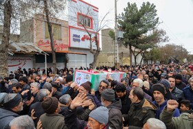 تشییع پیکر شهید ناو سروان «جواد ابراهیمی» - شیروان