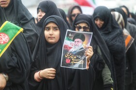 تشییع پیکر شهید پاسدار سرهنگ «محمد مهدی باقری» - سوادکوه