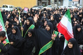 تشییع پیکر شهید پاسدار سرهنگ «محمد مهدی باقری» - سوادکوه