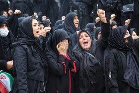 تشییع پیکر شهید پاسدار سرهنگ «محمد مهدی باقری» - سوادکوه