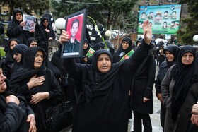تشییع پیکر شهید پاسدار سرهنگ «محمد مهدی باقری» - سوادکوه