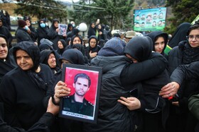 تشییع پیکر شهید پاسدار سرهنگ «محمد مهدی باقری» - سوادکوه