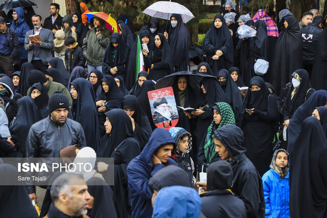 تجمع سوگواران رهبر شهید انقلاب - کرمان