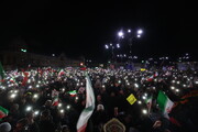 ملت ایران در دفاع از حق، هیچ‌گاه میدان را خالی نخواهد کرد + ویدئو