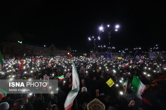 ملت ایران در دفاع از حق، هیچ‌گاه میدان را خالی نخواهد کرد + ویدئو