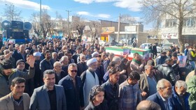 تشییع پیکر ۲ شهید حملات آمریکایی-صهیونیستی در نهاوند