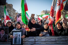 تشییع پیکر شهدای تجاوز آمریکایی - صهیونی در اهواز