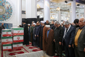 تشییع پیکر شهدای تجاوز آمریکایی صهیونی - اهواز
