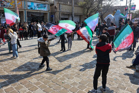 اجتماع مهاجرین افغانستانی مقیم مشهد در محکومیت جنایات آمریکایی - صهیونی