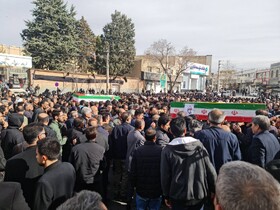 تشییع پیکر ۲ شهید در حملات آمریکایی_صهیونیستی در تویسرکان