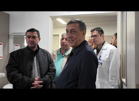 عیادت معاون اجرایی پزشکیان از مجروحان جنگ
